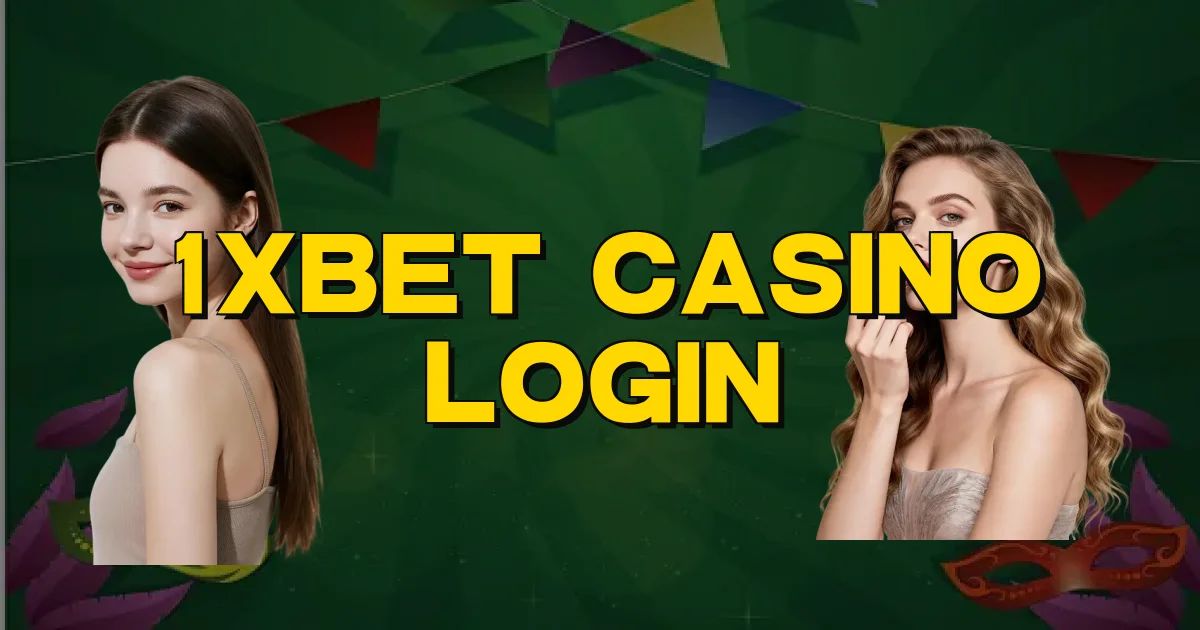 1Xbet Casino Login Oficial