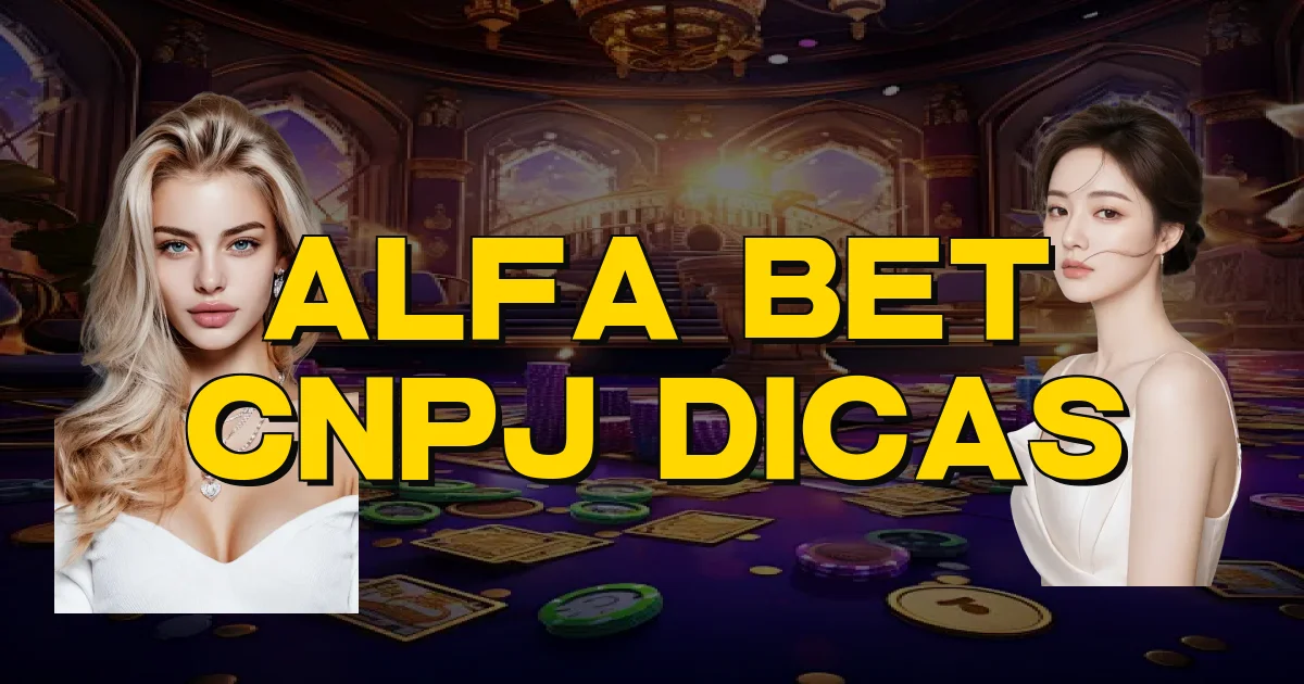 Alfa Bet Cnpj Dicas Oficial