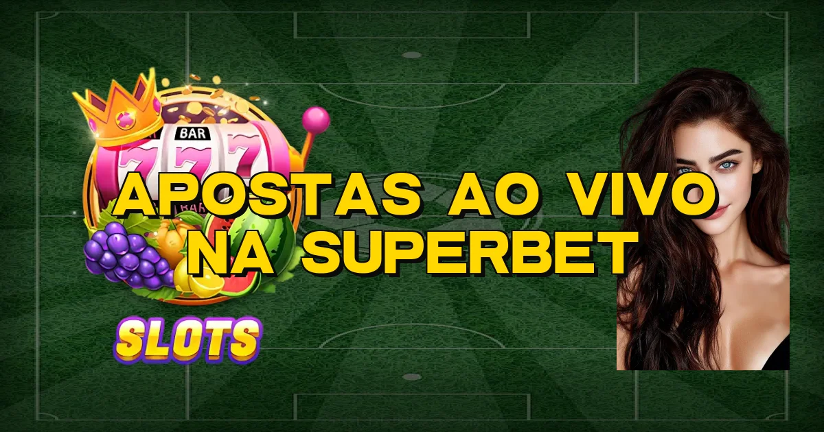 Apostas Ao Vivo Na Superbet Oficial