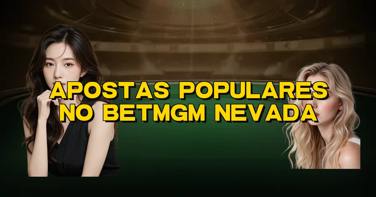 Apostas Populares No Betmgm Nevada Oficial