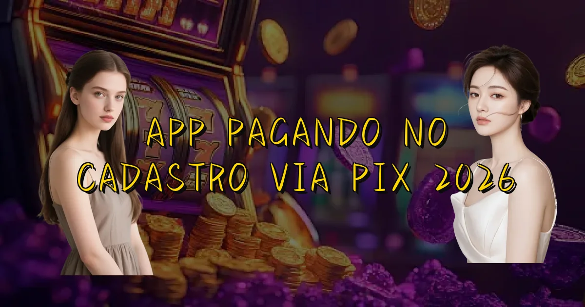 App Pagando No Cadastro Via Pix 2026 Oficial