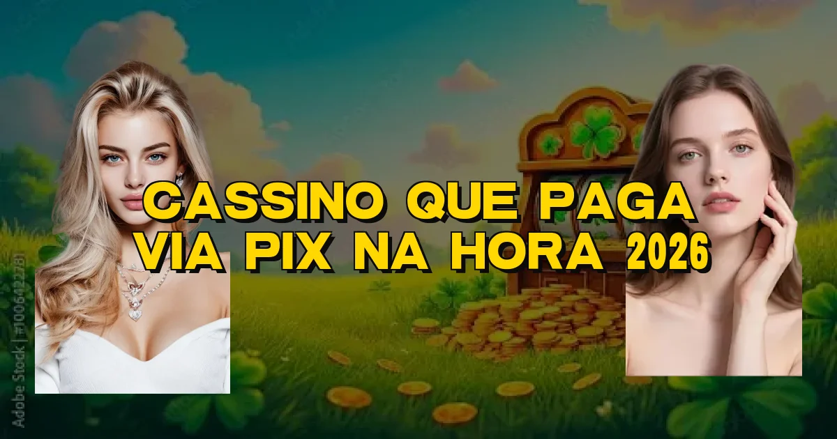 Cassino Que Paga Via Pix Na Hora 2026 Oficial