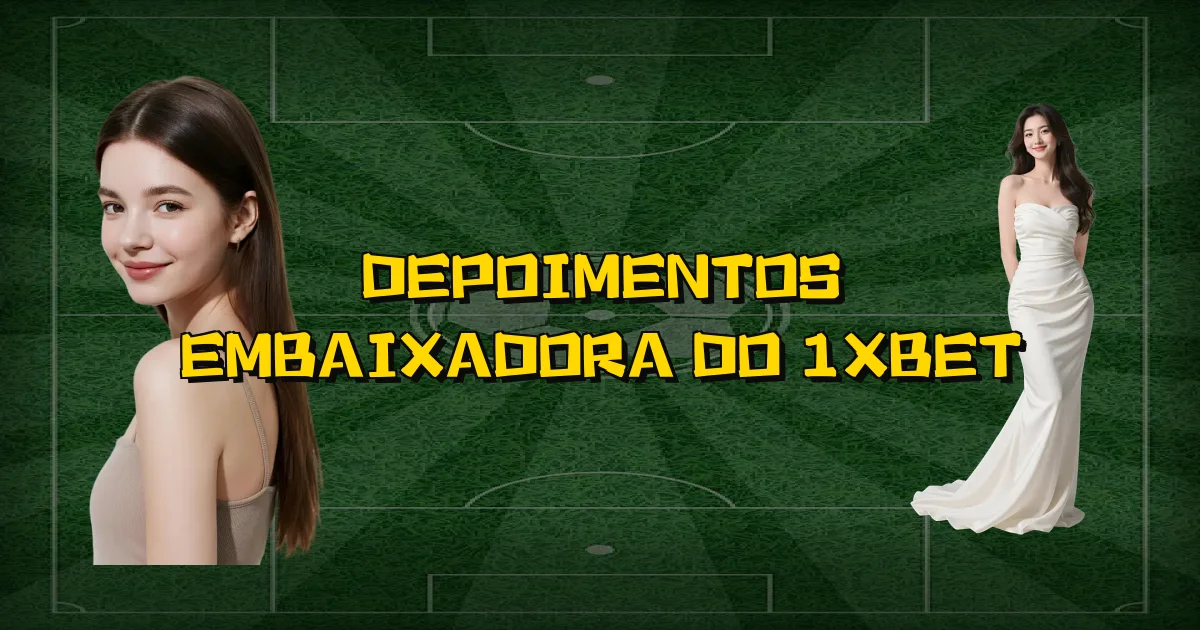 Depoimentos Embaixadora Do 1Xbet Oficial