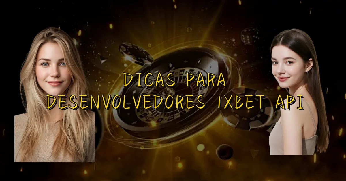 Dicas Para Desenvolvedores 1Xbet Api Oficial