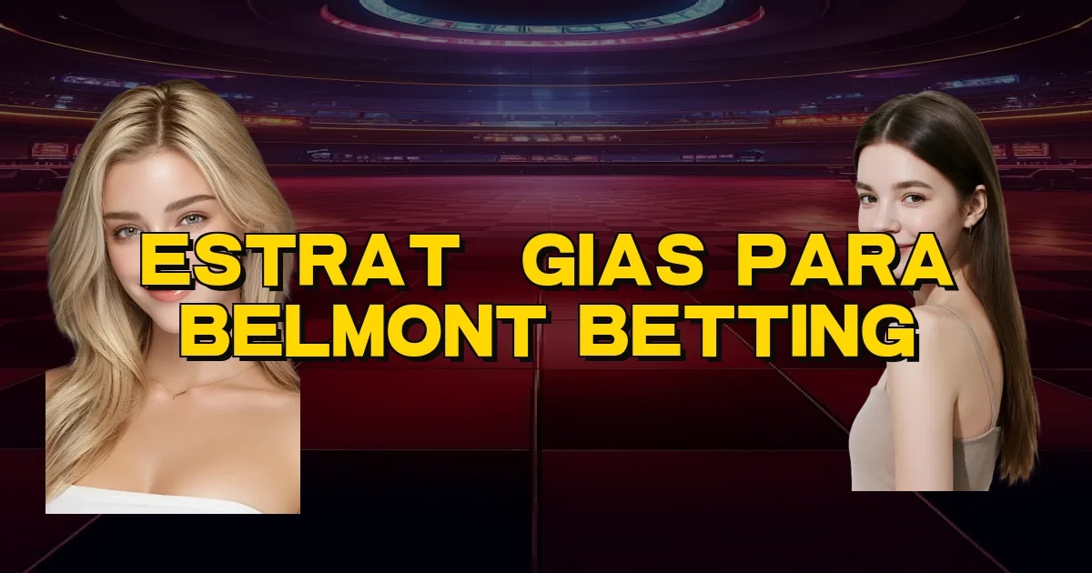 Estratégias Para Belmont Betting Oficial