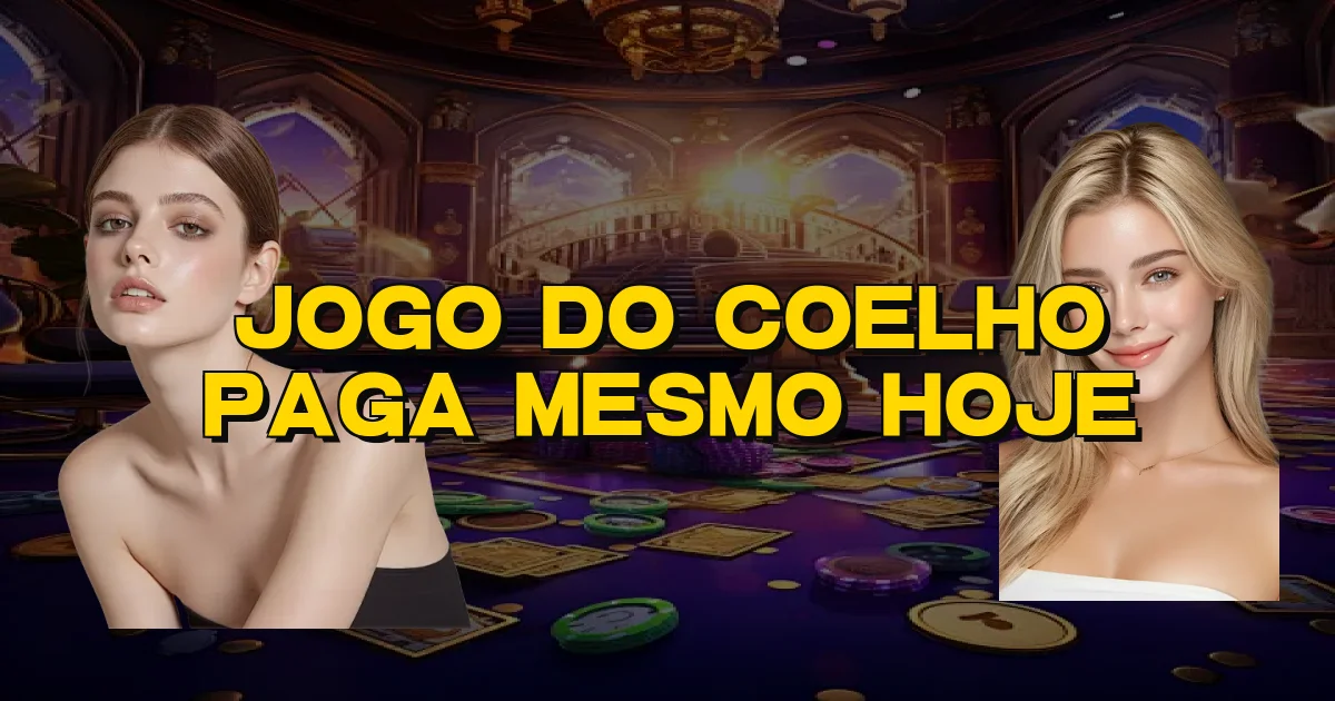 Jogo Do Coelho Paga Mesmo Hoje Oficial