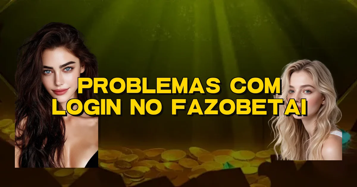 Problemas Com Login No Fazobetai Oficial